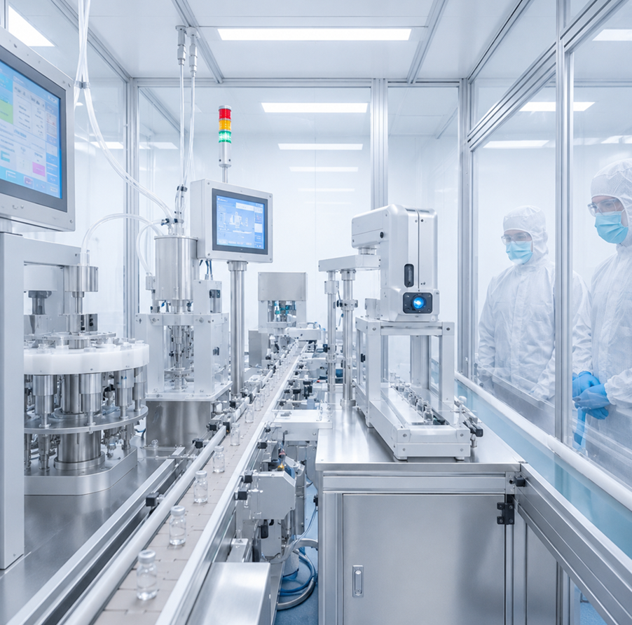 lab filling line